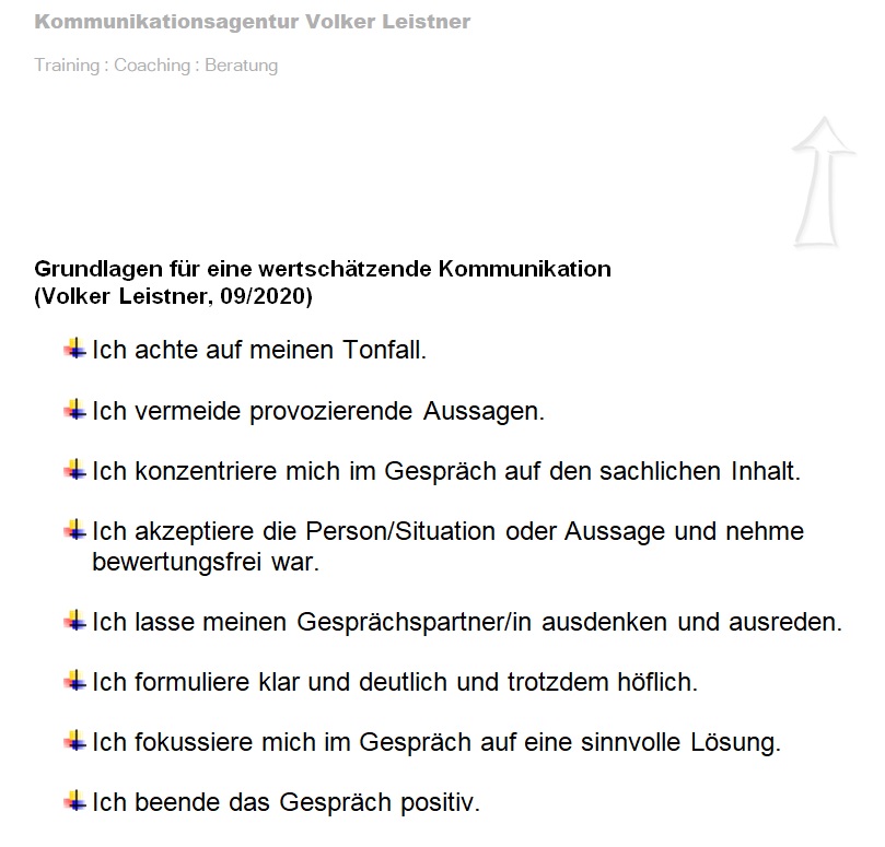 Wertschätzende Kommunikation